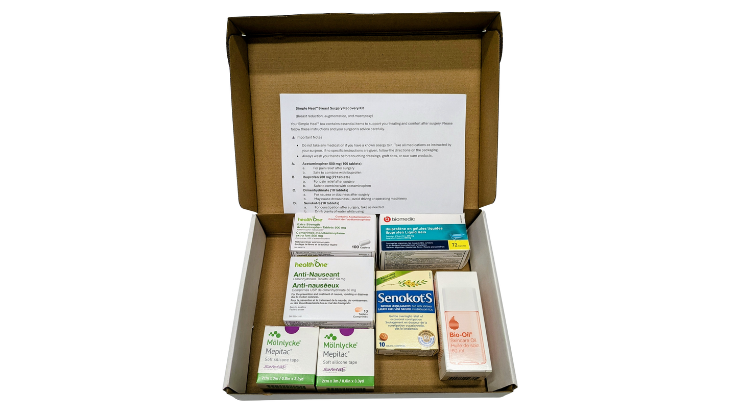 Breast Surgery Recovery Kit